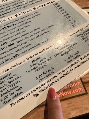 Menu photo 3 Wagon Train Coffee Shop Truckee, CA