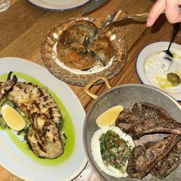 Squid lamb chops Squid lamb chops