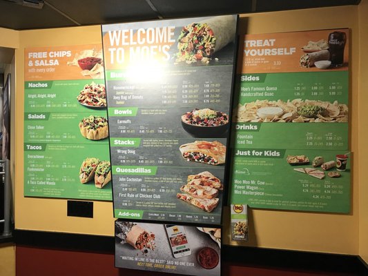 Menu photo 1 Moe's Southwest Grill Paramus, NJ Menu photo 1 Moe's Southwest Grill Paramus, NJ