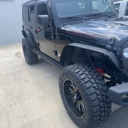 S & S Discount Tire Pros - 2013 Jeep wrangler JK rubicon with 35" Hercules MT.