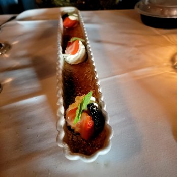 Circa 1922 - Colossal Crème Brûlée - Caramelized Vanilla Custard Poças White Port / Lustua East India Sherry. - Tapas Bars Near Me - Wilmington, North Carolina