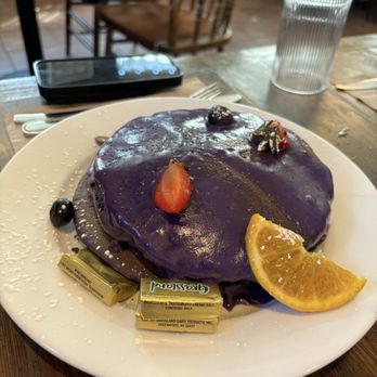 Vic's - Ube hotcakes - Breakfast & Brunch Near Me - Martinez, California Vic's - Ube hotcakes - Breakfast & Brunch Near Me - Martinez, California