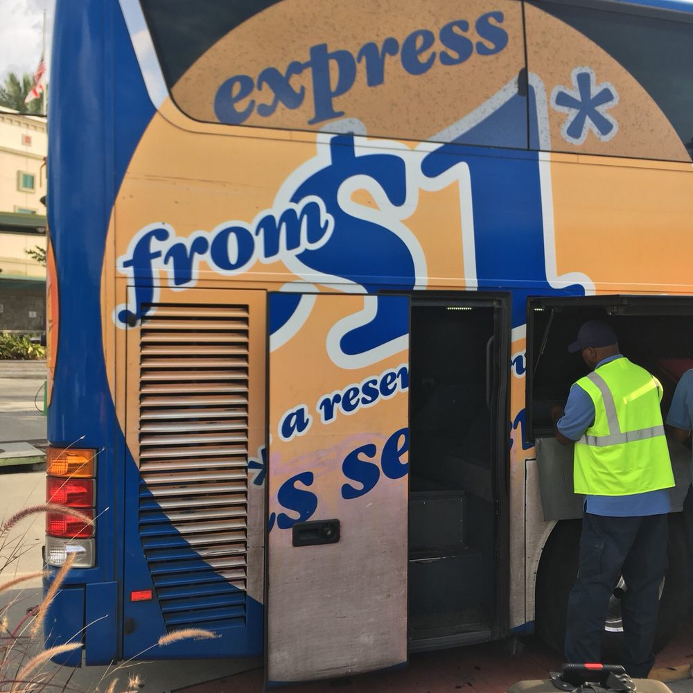 Megabus - Bring your bags! There's no $25 per bag like airlines have. - Transportation Near Me - Tampa, Florida Megabus - Bring your bags! There's no $25 per bag like airlines have. - Transportation Near Me - Tampa, Florida