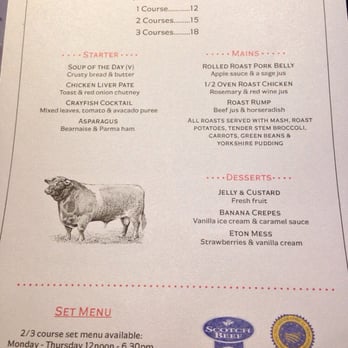 Alston Bar & Beef - Sunday roast menu - Steakhouses Near Me - Glasgow, GLG