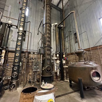 Wilderness Trail Distillery - The two column stills and one of the doublers. - Distilleries Near Me - Danville, Kentucky Wilderness Trail Distillery - The two column stills and one of the doublers. - Distilleries Near Me - Danville, Kentucky
