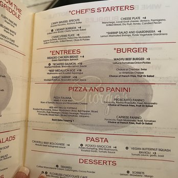 Giorgio's - Menu - Lounges Near Me - Houston, Texas
