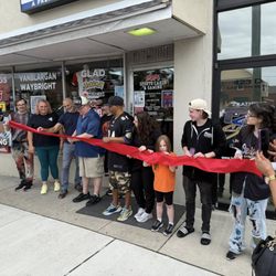 Pops Sportcards & Gaming - Grand opening ribbon cutting ceremony