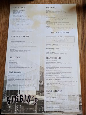 Menu photo 8 Biggio's Houston, TX Menu photo 8 Biggio's Houston, TX