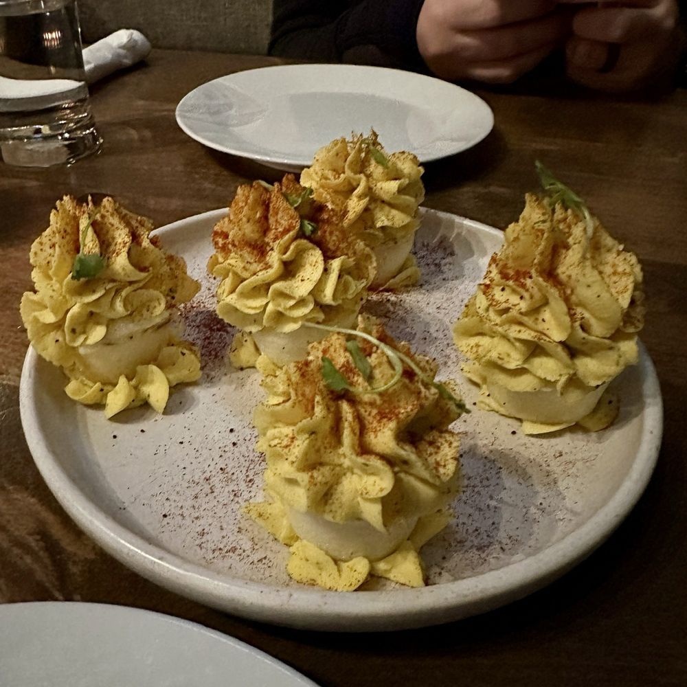 Heyday - Deviled egg cupcakes - American Near Me - Celina, Texas