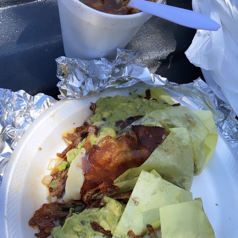 Birrieria Estrada - Keto Birria tacos with consume! Amazing!!! - Food Trucks Near Me - Azusa, California