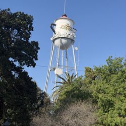 Swedish Coffee Pot Water Tower & Public Park - Water tower