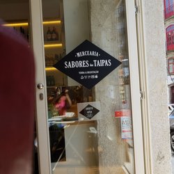 Sabores das Taipas - Front sign