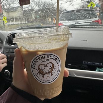 Scorpion Hearts Club - Cookie Butter Latte (seasonal) - Coffee & Tea Near Me - Grand Rapids, Michigan Scorpion Hearts Club - Cookie Butter Latte (seasonal) - Coffee & Tea Near Me - Grand Rapids, Michigan