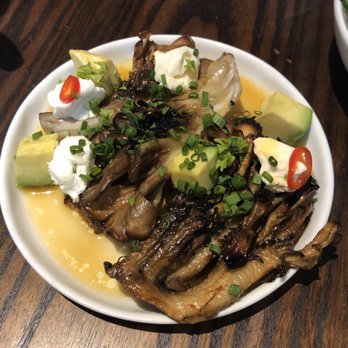 S.K.Y. - Warm maiitake mushrooms - New American Near Me - Chicago, Illinois S.K.Y. - Warm maiitake mushrooms - New American Near Me - Chicago, Illinois