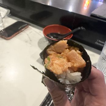 Origami Handroll x Kushiyaki - Brea - Spicy Yellowtail HR - Sushi Bars Near Me - Brea, California Origami Handroll x Kushiyaki - Brea - Spicy Yellowtail HR - Sushi Bars Near Me - Brea, California