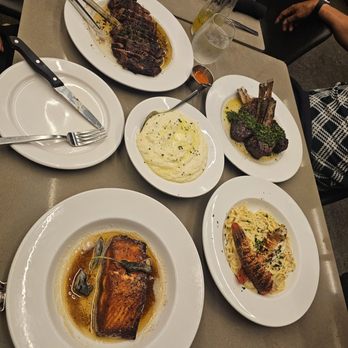 The Cutlery - Riley, lamb, salmon, lobster and garlic mash - Steakhouses Near Me - Honolulu, Hawaii The Cutlery - Riley, lamb, salmon, lobster and garlic mash - Steakhouses Near Me - Honolulu, Hawaii