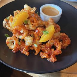 Cashew Crusted Calamari