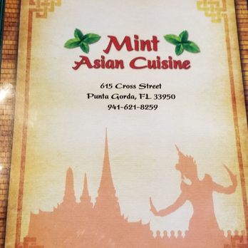 Mint Thai Cuisine - Front Menu - Asian Fusion Near Me - Punta Gorda, Florida Mint Thai Cuisine - Front Menu - Asian Fusion Near Me - Punta Gorda, Florida