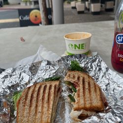 Cafe 160 - Cafe 160 sandwich; super awesome.  Fresh, healthy, and local!  Thanks for a great well price lunch!