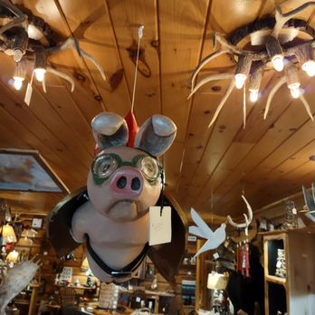 Wolf's Den Michigan - Flying pigs - Furniture Stores Near Me - Scottville, Michigan