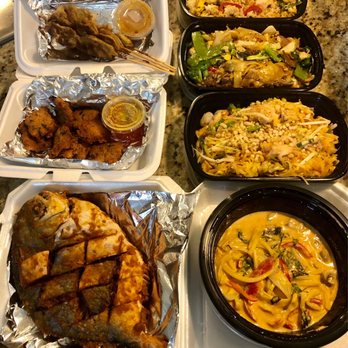 Thai Hut - Whole fried fish, Tod Man Pla, Pad Thai, Pad See Yew, Spicy Basil Fried rice, and Chicken satay are all delicious! - Thai Near Me - Kings Mountain, North Carolina Thai Hut - Whole fried fish, Tod Man Pla, Pad Thai, Pad See Yew, Spicy Basil Fried rice, and Chicken satay are all delicious! - Thai Near Me - Kings Mountain, North Carolina
