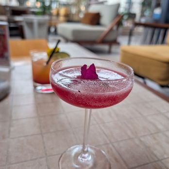 Esperanza on the Rooftop - Prickly Pear Lemon Drop - Beer Bar Near Me - Paso Robles, California