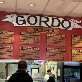 Gordo Taqueria - Menu - Mexican Near Me - Berkeley, California