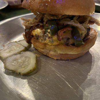 Rodeo Goat - Bodacious burger. It's not that spicy. Get it! - Burgers Near Me - Dallas, Texas Rodeo Goat - Bodacious burger. It's not that spicy. Get it! - Burgers Near Me - Dallas, Texas