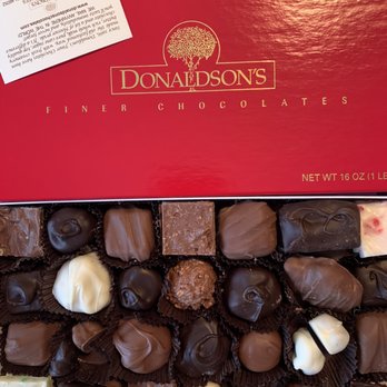 Donaldson's Finer Chocolates - Valentine Assorted Chocolates - delicious. - Chocolatiers & Shops Near Me - Lebanon, Indiana Donaldson's Finer Chocolates - Valentine Assorted Chocolates - delicious. - Chocolatiers & Shops Near Me - Lebanon, Indiana