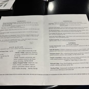 Charlie’s Place - Menu - American Near Me - Belleville, Illinois Charlie’s Place - Menu - American Near Me - Belleville, Illinois