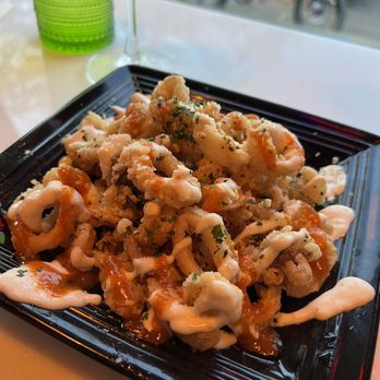 Bodega Biondi - Frito Misto (Calamari), delicious. - Wine Bars Near Me - Fair Oaks, California