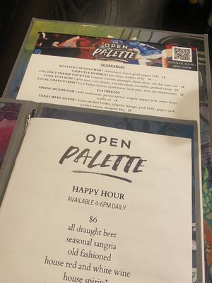 Menu photo 3 Open Palette Dallas, TX Menu photo 3 Open Palette Dallas, TX