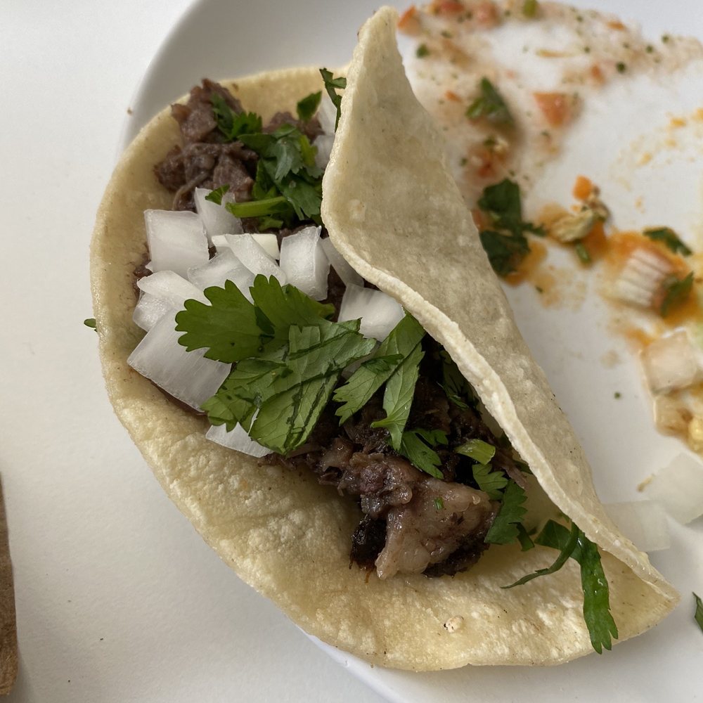 Top Taco - Barbacoa on corn - Food Trucks Near Me - Austin, Texas