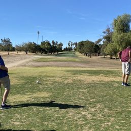 The 18th hole! The 18th hole!