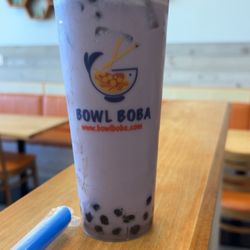 Taro milk tea with Tapioca