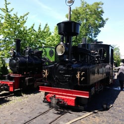 Frankfurter Feldbahnmuseum e.V. - Open day in the sun.