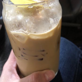 Coat Check Coffee - Pistachio iced latte - Coffee & Tea Near Me - Indianapolis, Indiana