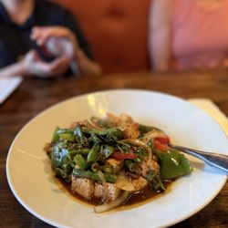 17th Street Thai Sushi - Stir fried tofu with basil