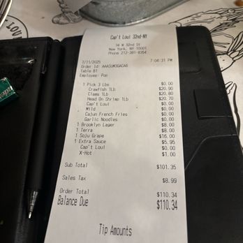 Cap't Loui - Cajun/Creole Near Me - New York, New York