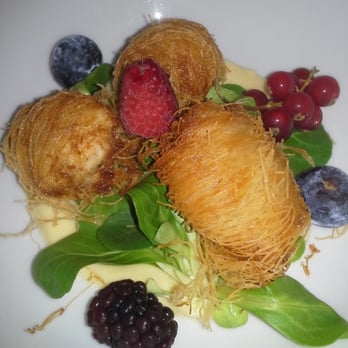 Sofia - Monkfish wrapped in Kataifi pastry.  Best dish of our meal - Italian Near Me - Rome, RM
