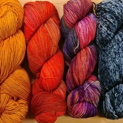 Rose's Fine Yarns - Malabrigo Arroyo, a DK weight superwash merino yarn.