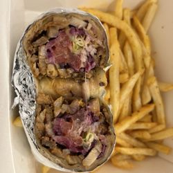 Döner Haus - Munch Box - Mini Döner Wrap (chicken) with fries