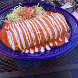 Birria Burrito with Red sauce !