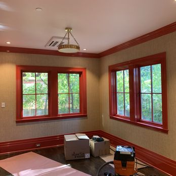 KS Group - Red room - Wallpapering Near Me KS Group - Red room - Wallpapering Near Me
