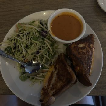 Cyrano's - Grilled Four Cheese & Tomato Bisque - Desserts Near Me - Saint Louis, Missouri