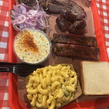 Terry Black's Barbecue - The meat trio - Barbeque Near Me - Austin, Texas Terry Black's Barbecue - The meat trio - Barbeque Near Me - Austin, Texas
