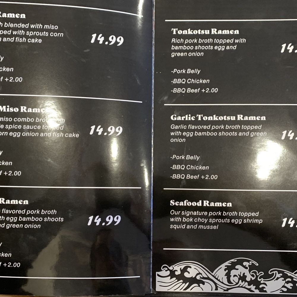 Tokyo Ramen & BBQ - Ramen menu - Barbeque Near Me - Pittsburg, California Tokyo Ramen & BBQ - Ramen menu - Barbeque Near Me - Pittsburg, California