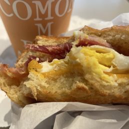 Bacon ham and cheese
