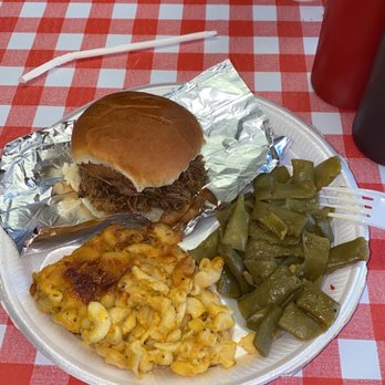 Dawg Gone Good BBQ - Pulled pork plate - Barbeque Near Me - Athens, Georgia Dawg Gone Good BBQ - Pulled pork plate - Barbeque Near Me - Athens, Georgia