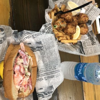 DJ's Clam Shack - Lobster roll and conch fritters. Delightful! - Seafood Near Me - Key West, Florida DJ's Clam Shack - Lobster roll and conch fritters. Delightful! - Seafood Near Me - Key West, Florida